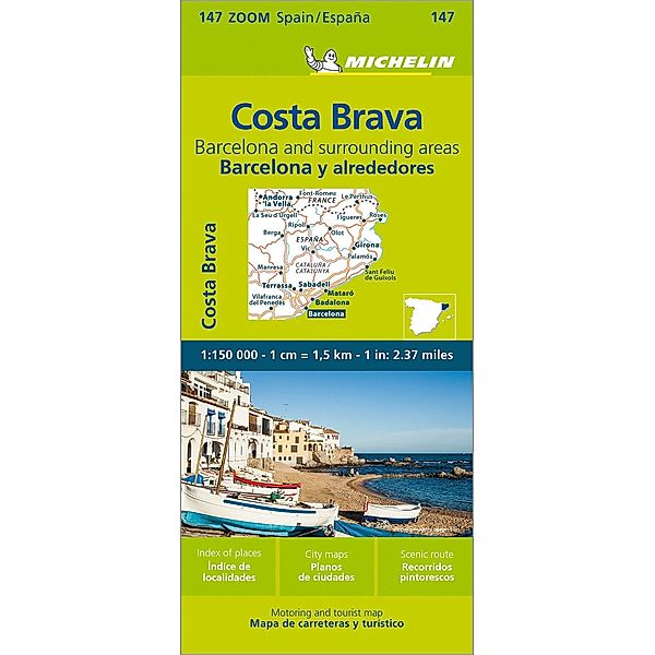 Michelin Costa Brava, Barcelona und Umgebung