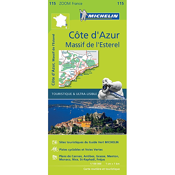 Michelin Côte d'Azur - Esterelmassiv