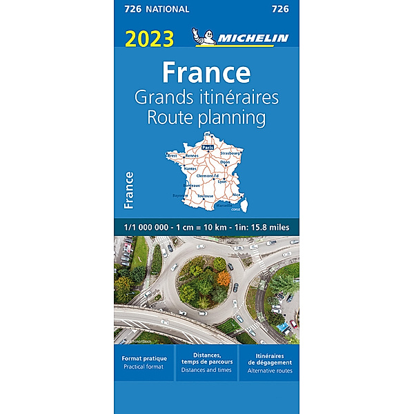 Michelin Frankreich Fernrouten 2023