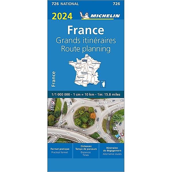 Michelin Frankreich Fernrouten 2024