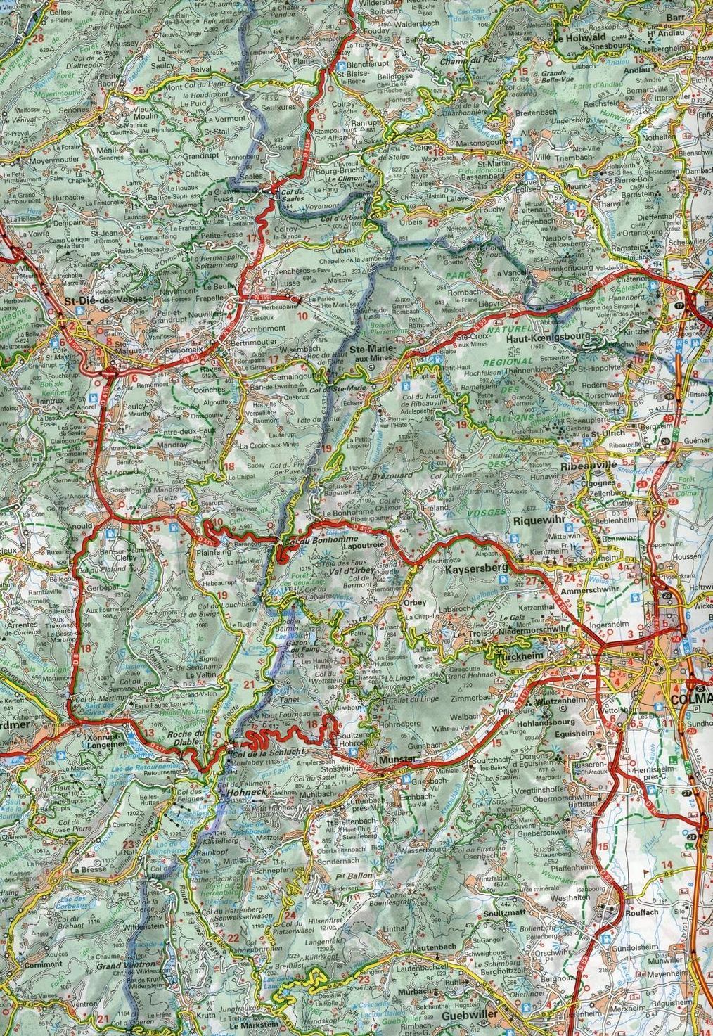Michelin Karte Elsass, Lothringen Alsace, Lorraine Buch jetzt online bei  Weltbild.ch bestellen