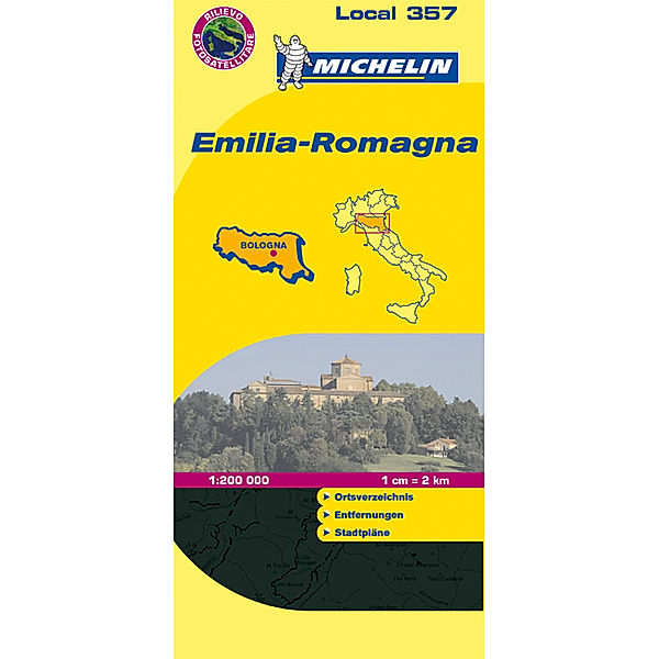 Michelin Karte Emilia-Romagna