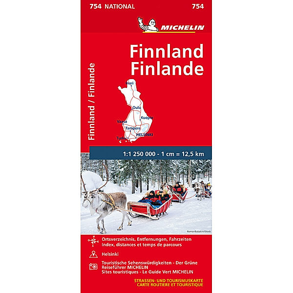 Michelin Karte Finnland
