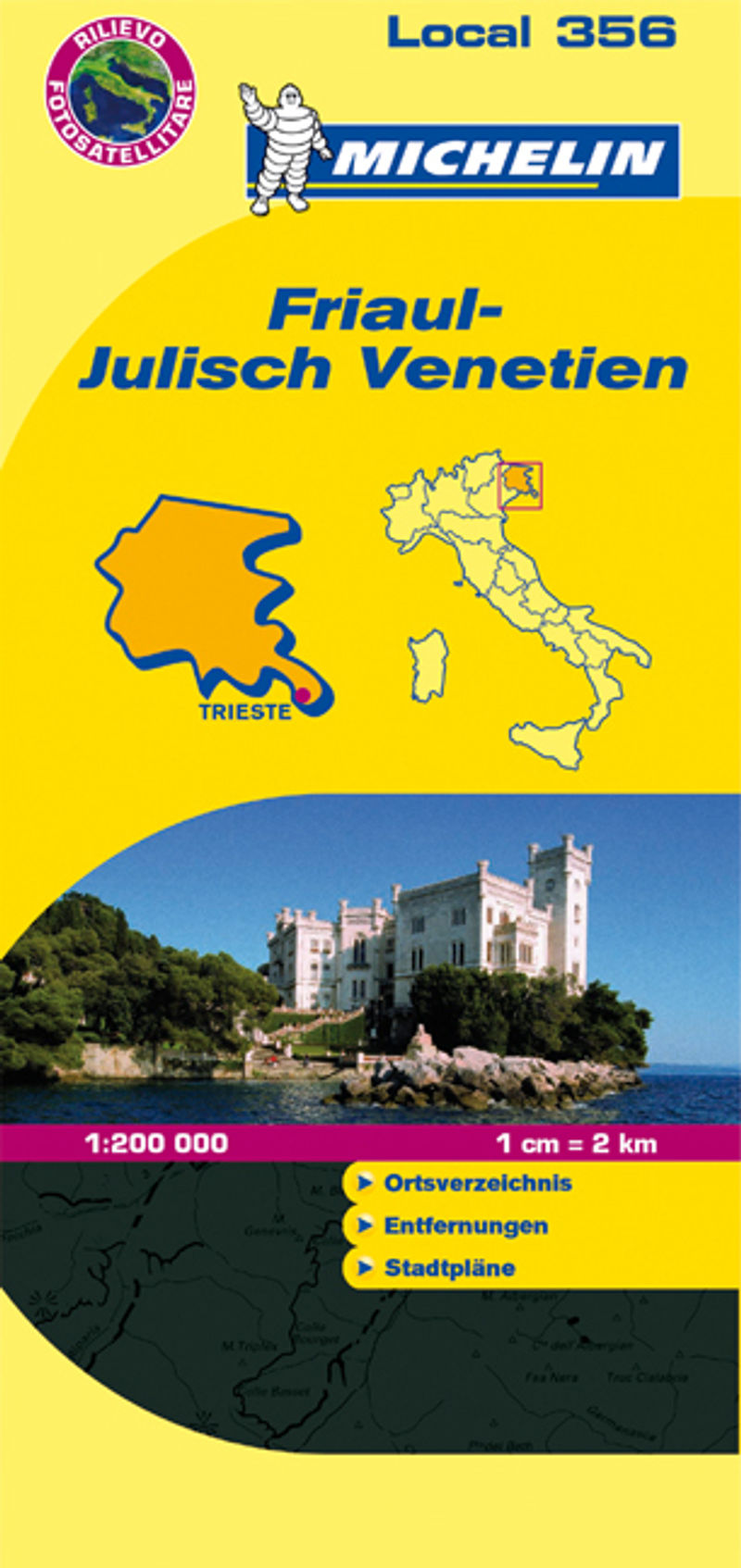 Michelin Karte Friaul-Julisch Venetien Friuli-Venezia Giulia Buch jetzt  online bei Weltbild.ch bestellen