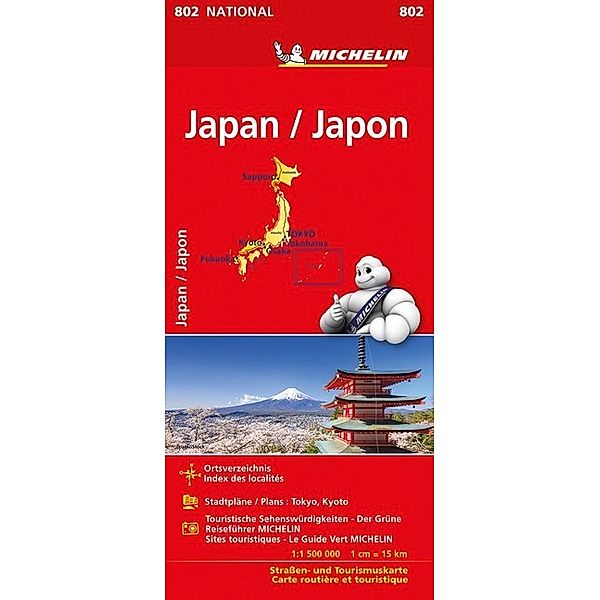 Michelin Karte Japan / Japon