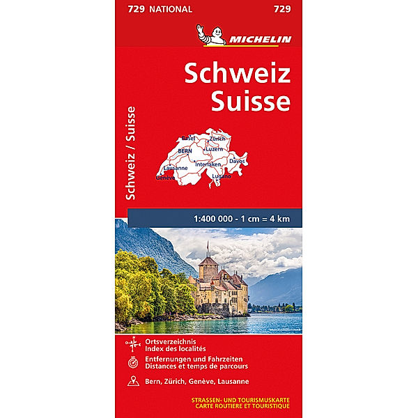 Michelin Karte / Michelin Schweiz