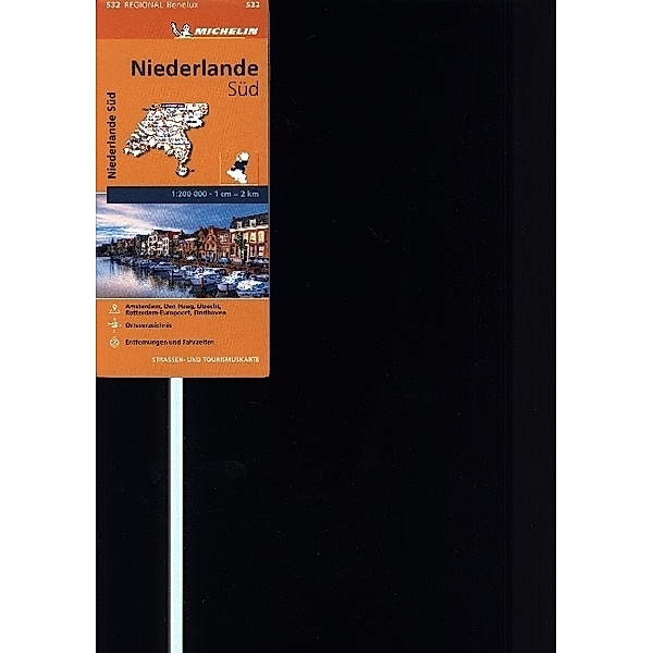 Michelin Karte Niederlande Süd