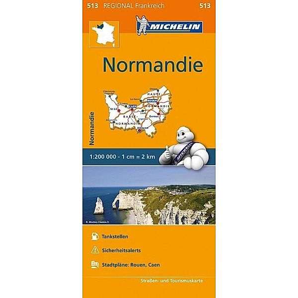 Michelin Karte Normandie