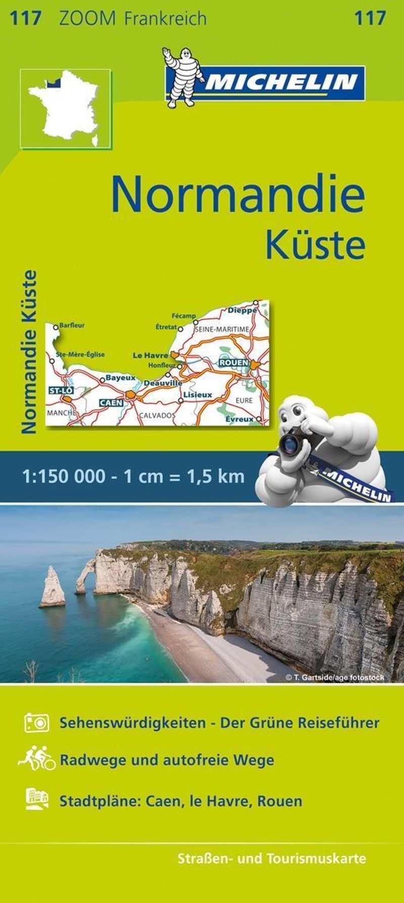 Ebook Carte eure seine maritime michelin