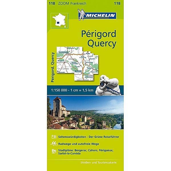 Michelin Karte Périgord, Quercy