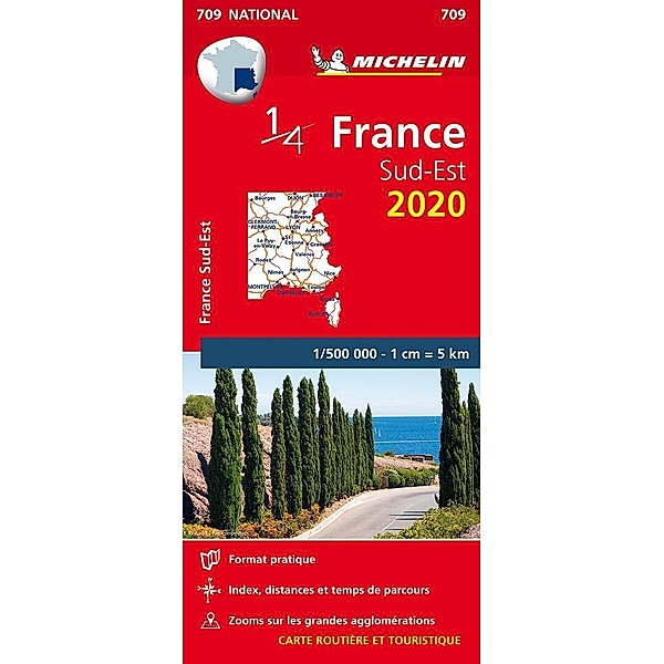 Michelin Karte Südostfrankreich