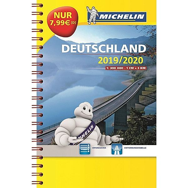 Michelin Kompaktatlas Deutschland 2019/2020