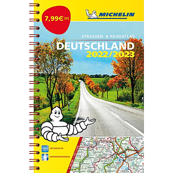 Michelin Kompaktatlas Deutschland 2022/2023