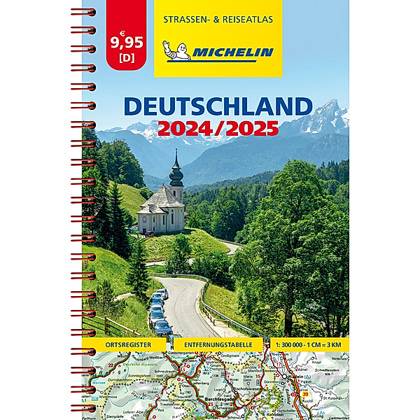 Michelin Kompaktatlas Deutschland 2024/2025