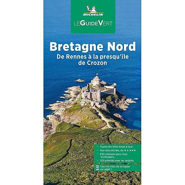 Michelin Le Guide Vert Bretagne Nord