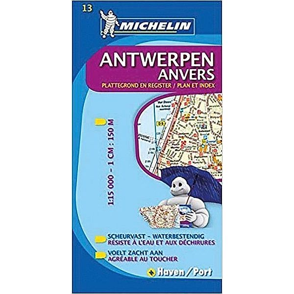 MICHELIN Localkarten / Michelin Karte Antwerpen. Anvers