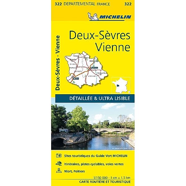 MICHELIN Localkarten / Michelin Poitou