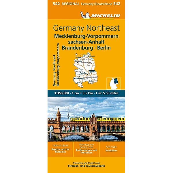 Michelin Mecklenburg-Vorpommern, Sachsen-Anhalt, Brandenburg, Berlin