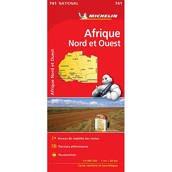 MICHELIN Nationalkarten / Michelin Nordwest-Afrika