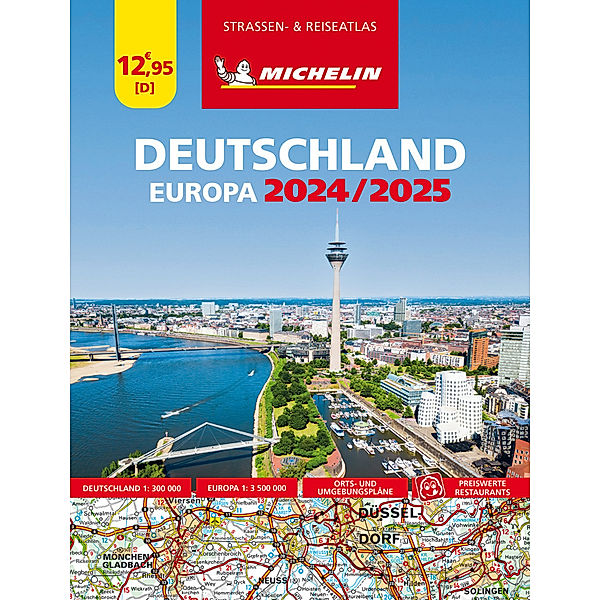 Michelin Straßenatlas Deutschland & Europa 2024/2025