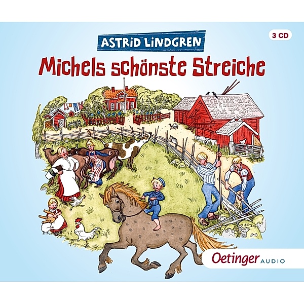Michels schönste Streiche,3 Audio-CD, Astrid Lindgren