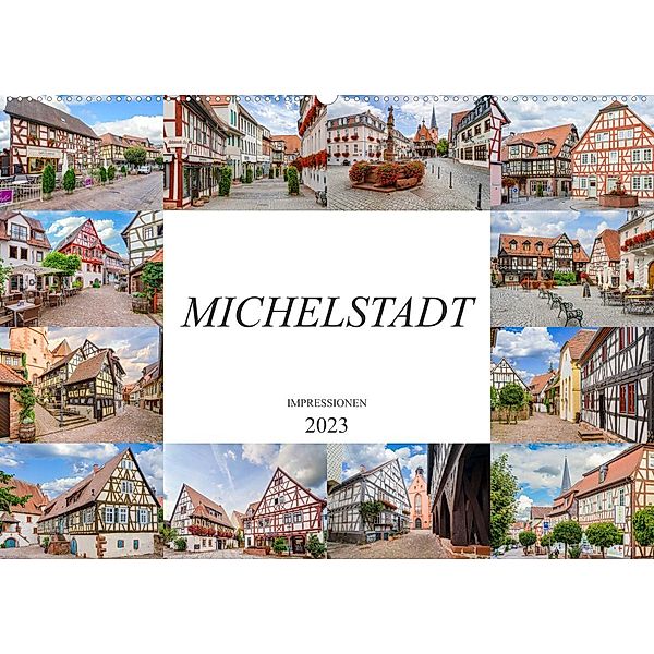 Michelstadt Impressionen (Wandkalender 2023 DIN A2 quer), Dirk Meutzner