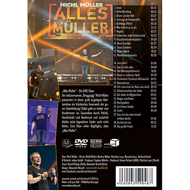 Michl Müller - Alles Müller Live DVD bei Weltbild.de bestellen