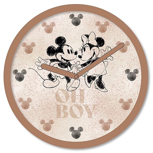 MICKEY MOUSE (BLUSH) CLOCK