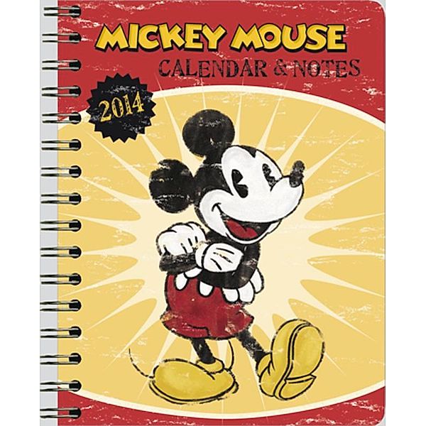 Mickey Mouse, Calendar & Notes 2014