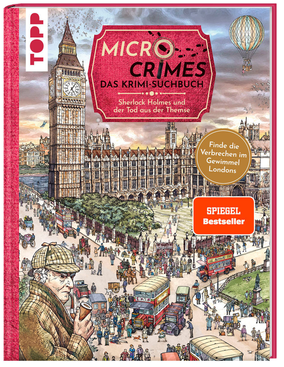 Micro Crimes. Das Krimi-Suchbuch. Sherlock Holmes und der Tod aus der  Themse. SPIEGEL Bestseller | Weltbild.ch