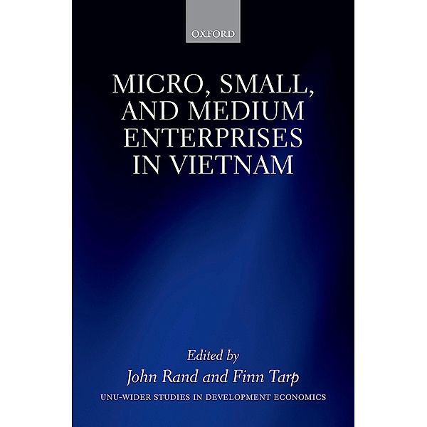 Micro, Small, and Medium Enterprises in Vietnam / WIDER Studies in Development Economics