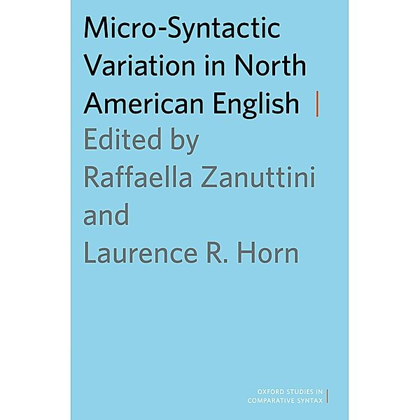 Micro-Syntactic Variation in North American English
