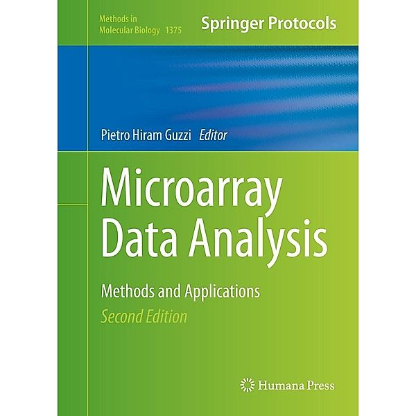 Microarray Data Analysis / Methods in Molecular Biology Bd.1375