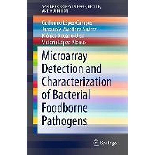 Microarray Detection and Characterization of Bacterial Foodborne Pathogens / SpringerBriefs in Food, Health, and Nutrition, Guillermo López-Campos, Joaquín V. Martínez-Suárez, Mónica Aguado-Urda, Victoria López-Alonso