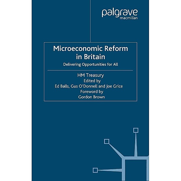 Microeconomic Reform in Britain, H. Treasury