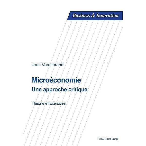 Microéconomie, Jean Vercherand