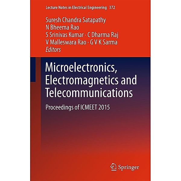 Microelectronics, Electromagnetics and Telecommunications / Lecture Notes in Electrical Engineering Bd.372