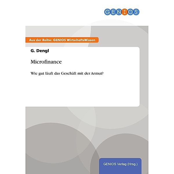 Microfinance, G. Dengl