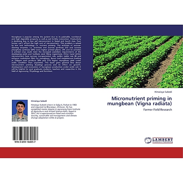 Micronutrient priming in mungbean (Vigna radiata), Himalaya Subedi