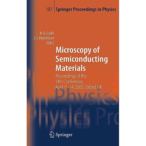 Microscopy of Semiconducting Materials / Springer Proceedings in Physics Bd.107
