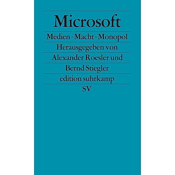 Microsoft, Alexander Roesler, Bernd Stiegler