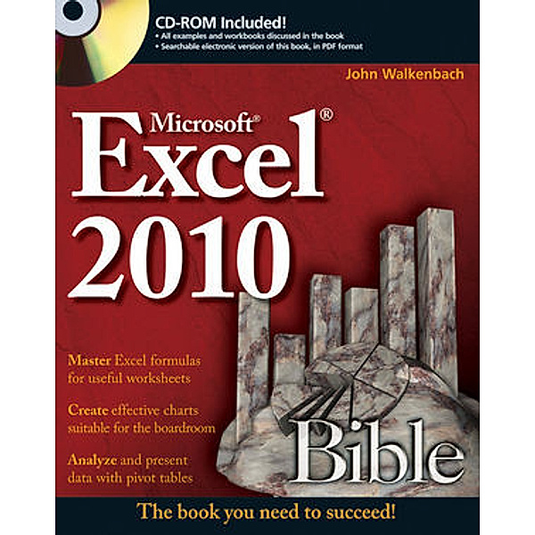 Microsoft Excel 2010 Bible, w. CD-ROM, John Walkenbach