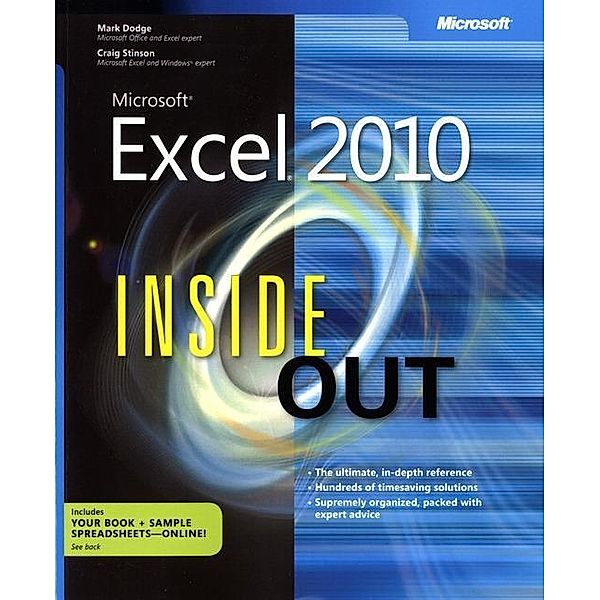 Microsoft® Excel® 2010 Inside Out, Mark Dogde, Craig Stinson