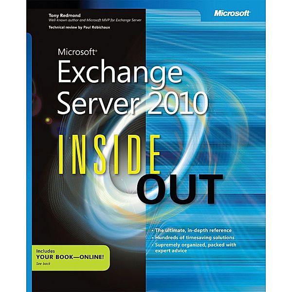 Microsoft Exchange Server 2010 Inside Out, Tony Redmond