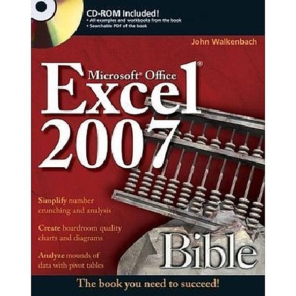 Microsoft Office Excel 2007 Bible, w. CD-ROM, John Walkenbach