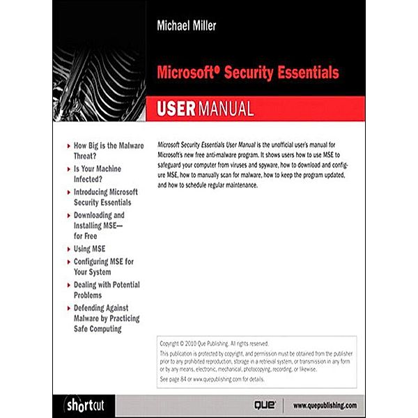 Microsoft Security Essentials User Manual (Digital Short Cut), e-Pub, Michael R. Miller