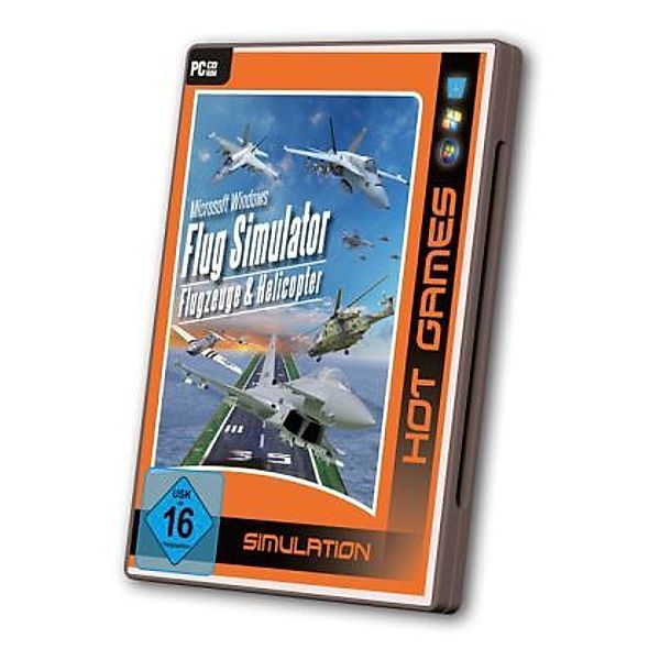 Microsoft Windows Flug Simulator Flugzeuge & Helicopter , 1 CD-ROM