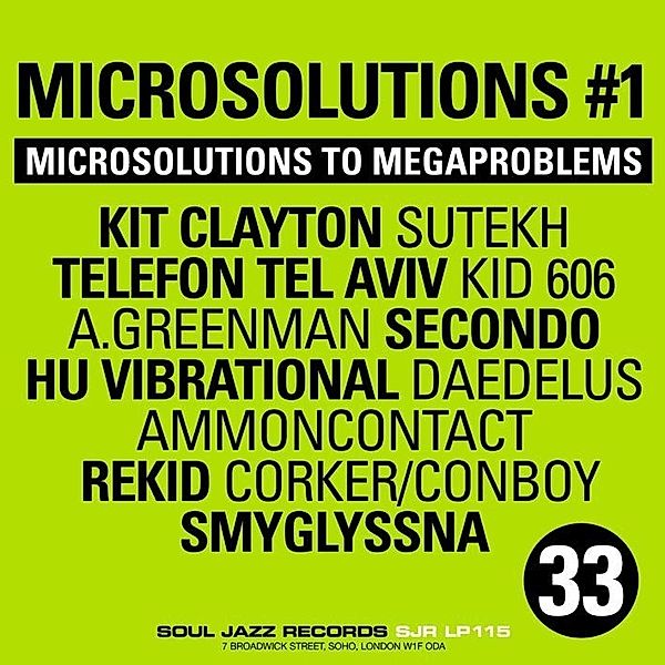 Microsolutions To Megaproblems 1, Soul Jazz Records