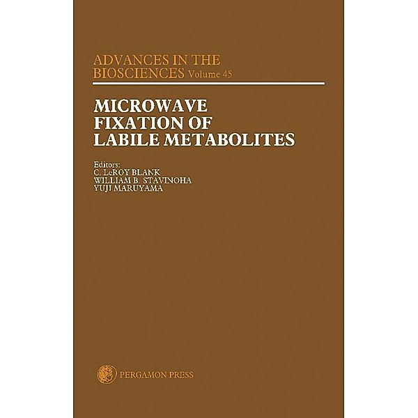 Microwave Fixation of Labile Metabolites