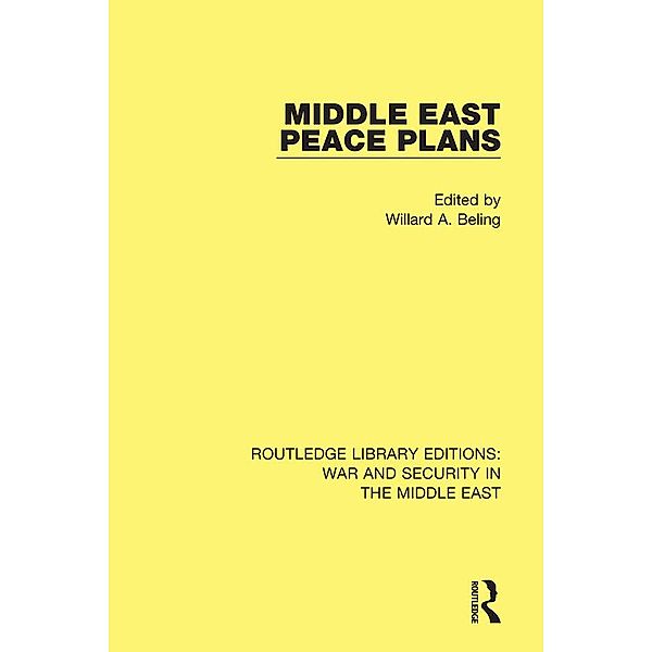 Middle East Peace Plans